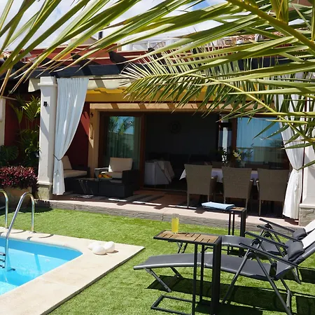 Cd30 With Private Heated Pool Caleta De Fuste